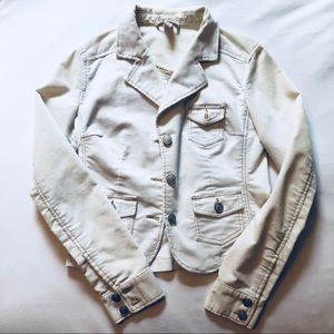 Aeropostal white jacket